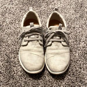 Grey Toms Sneakers W 7.5